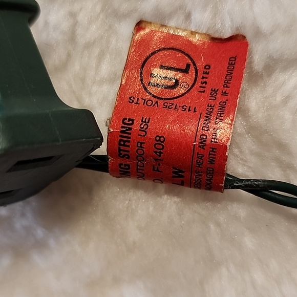 Vintage Silk Poinsettia lights - Picture 9 of 12